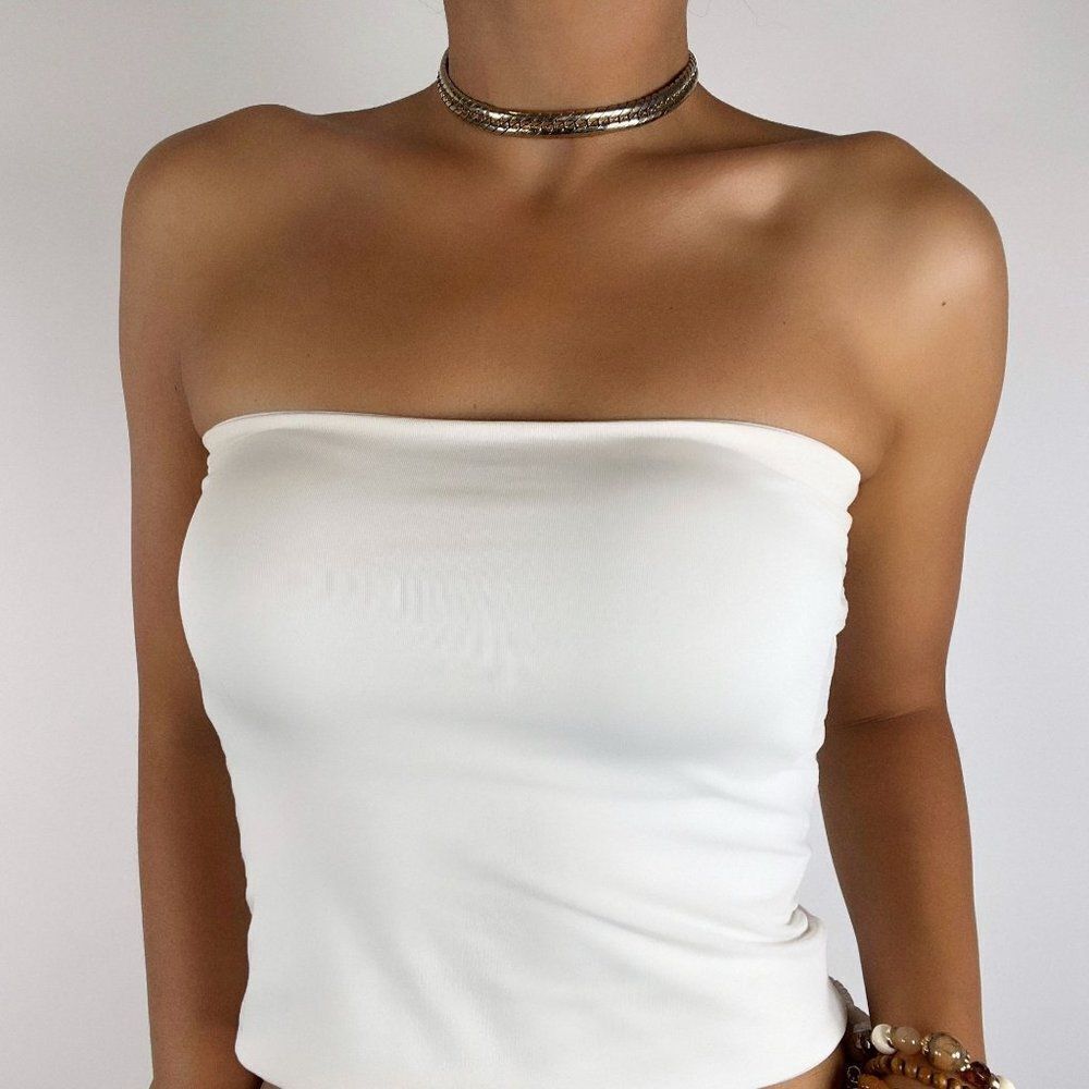 Vintage Y2K Gold Chunky Snake Rope Chain Choker Necklace - Minimal Jewelry
